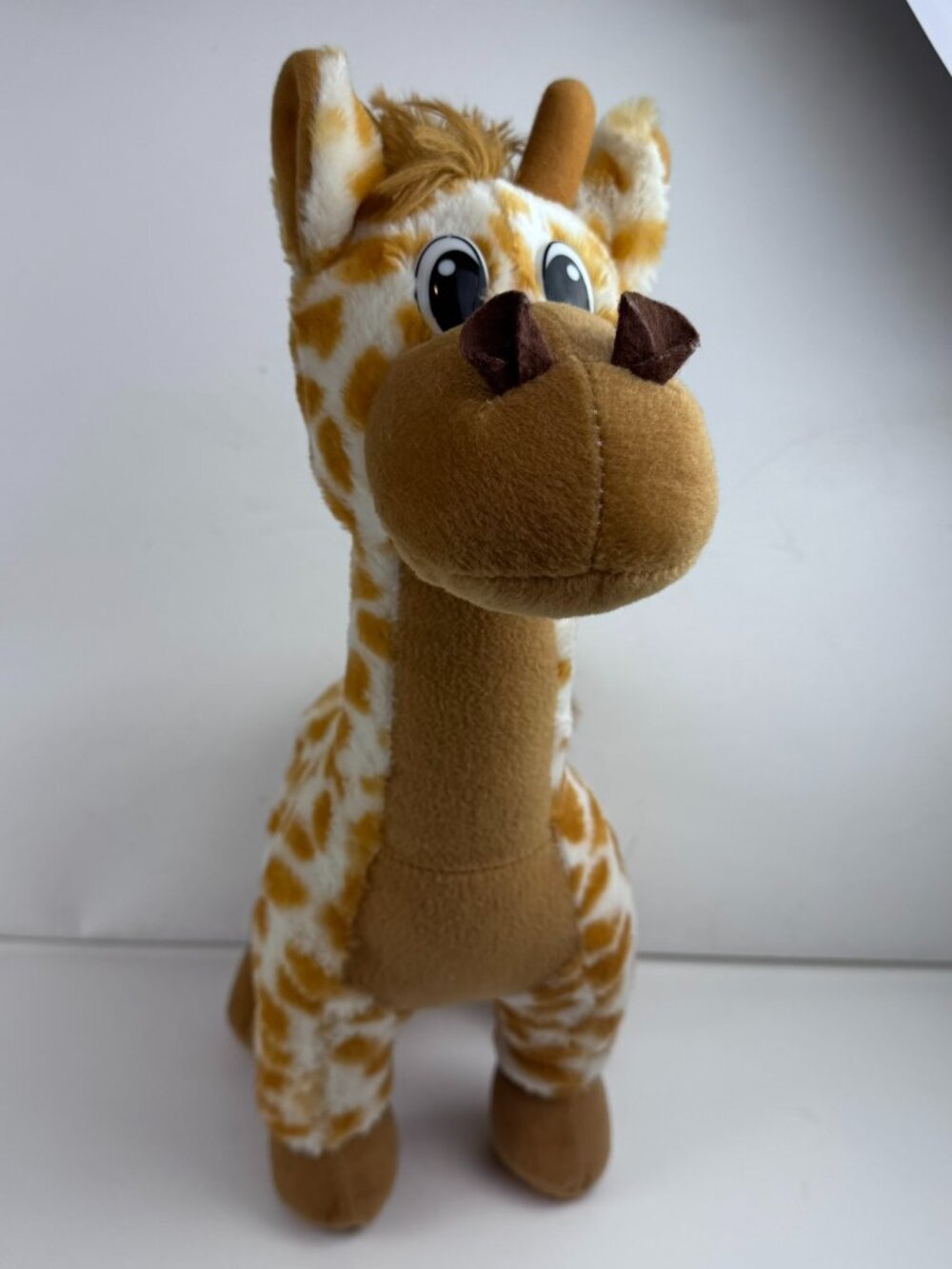 Circus Circus Las Vegas Giraffe Plush Stuffed Animal 16" Big Eyes Standing 2013